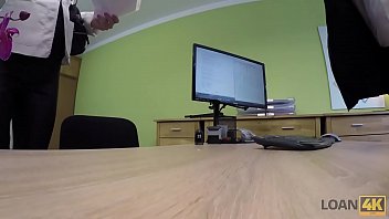 Preview 1 of Www Sexporen - LOAN4K. Teen office worker gets new experience having sex for cash