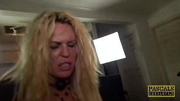 Preview 4 of Xxx Vdoae - PASCALSSUBSLUTS - Shannon Boobs gagged before rough anal
