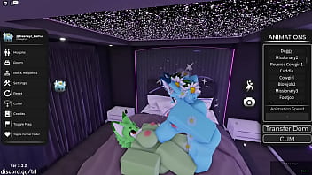 Preview 1 of Free Pron Movie - Roblox Furry  masturba con su pata...( MX RLN )