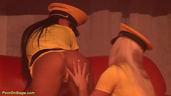 Preview 2 of Kannada Sex Karnataka - real lesbian uniform chicks on public stage