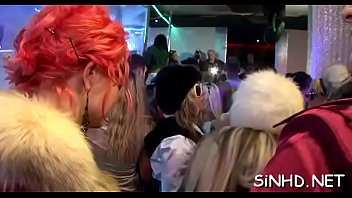 Preview 2 of Sexpucy - Unrestrained and wild fuckfest party with lusty sweethearts and hunks