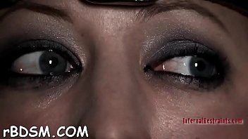 Preview 3 of Mahir Xx - Restrained honey receives wild toy drilling for her cunt
