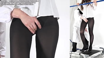 Preview 4 of Anal Strapon And Fisting - Pantyhose　walking play