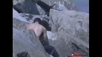 Preview 1 of Xxxx Video Xxx Pomo 104 - Couple Beach Sex Hidden Voyeur Cam