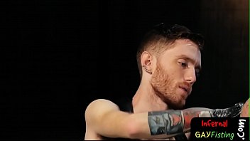 Preview 4 of Sunny Leven Xxx Hd - Cute bdsm twink warms up hunks asshole