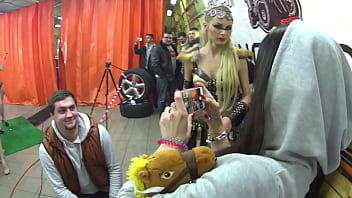 Preview 2 of Mom With Son Fucked - Streaptease sexy dress mini skirt atlas satin silk Russian Ukrainian lady leather panties [PART 2]