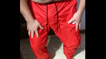 Preview 1 of Banglapone - Red Nike pants