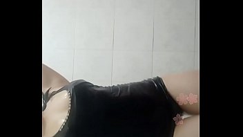 Preview 4 of Ladyboy Stockings Cum - Em vừa tắm vừa tự sướng livetram  https://bom.to/13LEo