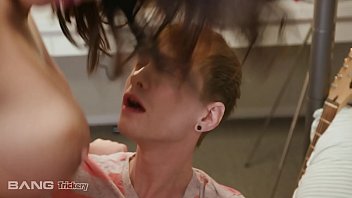 Preview 3 of Son Forc Mother - Trickery - Ivy Lebelle fucks a student in his dorm