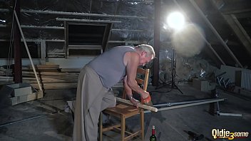 Preview 1 of Eating Puusy Gas - both fuck an old man we let him fuck our pussies hardcore and we swallow his cumshot