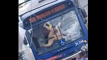 Preview 3 of Busty Babe Oil Masssage - bbw fuck in bus