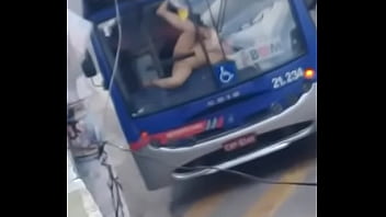 Preview 1 of Busty Babe Oil Masssage - bbw fuck in bus