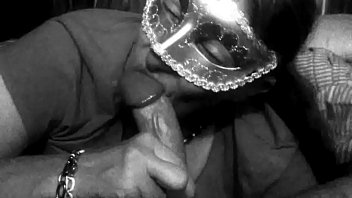 Preview 2 of Real Nude Girl - A beautiful blowjob in the night - Mylittlehousewife