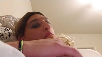 Preview 2 of Old Womam And Old Men Sexo - CROSSDRESSER VANESSA LUV TO SUCK