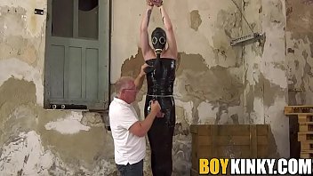 Preview 4 of Gay M4m - Sebastian Kane jacks off his young subs hard cock