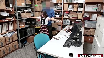 Preview 2 of Black And White Xxxx Fusty Time - Asian student steals and gets fucked