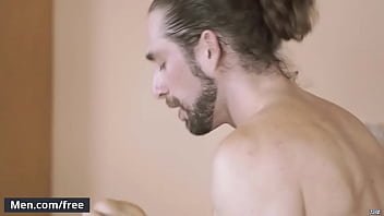 Preview 4 of Hindi Dehati Bap And Beti Mms Bf - Jacob Peterson Roman Cage - Guest Butt Fucker - Str8 to Gay - Trailer preview - Men.com
