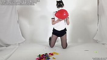 Preview 3 of Step Sister In Washroom - Girls balloon popping