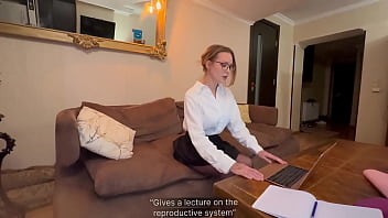 Preview 1 of Kicking Balls Ballbusting - Alexa poshspicy- POV I failed my biology exam because of my sexy teacher