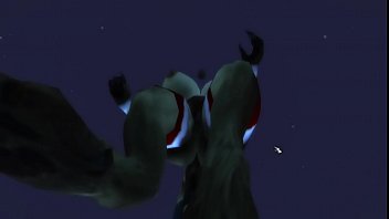 Preview 2 of Lorena G X Eva Engel - female worgen dance