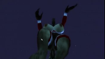 Preview 1 of Lorena G X Eva Engel - female worgen dance