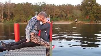 Preview 3 of Jharna Thap Sex - two hot gays kisses each other  with passion outdoor
