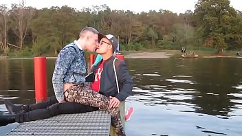 Preview 4 of Jharna Thap Sex - two hot gays kisses each other  with passion outdoor