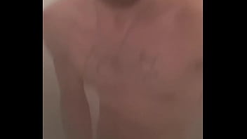 Preview 3 of Hucow Milked Fucked - Jerking my cock in the shower