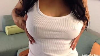 Preview 2 of Muth Marti Girls - Sexy Latina Gabby Quinteros Finger Fucks Her Nice Pussy!