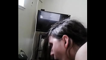 Preview 2 of Natural Teen Beautiful - White girl deep throat