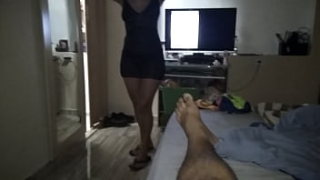 Preview 1 of Hindi Moti Gand Wali Aunty - Esposa gostosa de mais