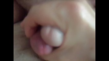 Preview 4 of Anal Busty Big - My buddy covers my cock with his cum !