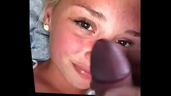 Preview 1 of Anak Kecil Barbie Girl - cock rubbed across pretty freckled teen face