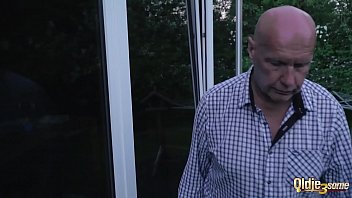 Preview 1 of Laetitia Se Fait Baiser - Old and young sex with horny teens fucking a grandpa on his birthday