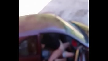 Preview 2 of Different Strangers By The Pool - safada flagrada dando no carro