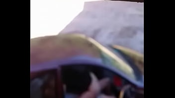 Preview 4 of Different Strangers By The Pool - safada flagrada dando no carro
