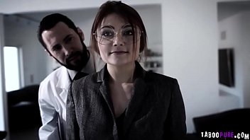 Preview 1 of Elsa Jean Masaj - Nerdy teen Adria Rae wants to change her image so she went to a plastic surgeon and gets a free sex plus a bonus plastic surgery.