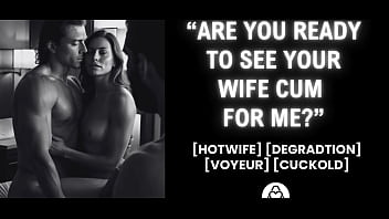 Preview 1 of Sideways Pose - Desperate wife gets fucked in front of husband | Real couple | Amateur cuckold humiliation