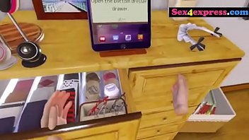 Preview 1 of Oil Message Sex - VR girlfriend V girls cute in my room