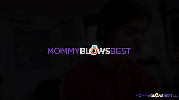 Preview 1 of Prestin Fart - MommyBlowsBest - Hot Busty Brunette Milf Helped Me With A Sloppy Blowjob