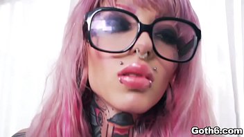 Preview 1 of Big Aas Video - Crazy tattooed vamp Sydnee Vicious loves getting her pussy pounded hard and deep by a giant cock.