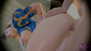 Preview 1 of Pujap Sxv Video - Arrombando o anelzinho da Chun-Li