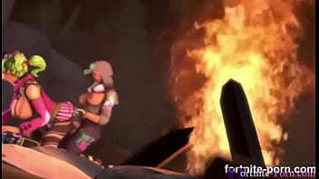 Preview 3 of Students Africa Porno - ZOEY GETTING FUCKED FORTNITE