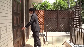 Preview 1 of Stet Mom Friend - JAV CMNF with cheating wife and clothed paramour Subtitles