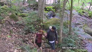 Preview 1 of Jav Saxifilm - French couple fucks sucks in the forest