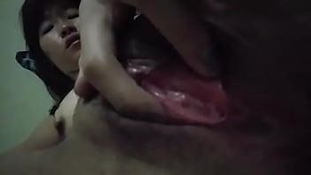 Preview 1 of Married Couple Bi - cute virgin asian exchange student play with her pussy
