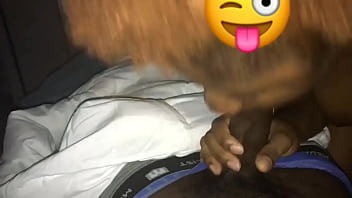 Preview 1 of Dehli Xxx Video - My girlfriend giving me head while she&rsquo_s a. in the next room