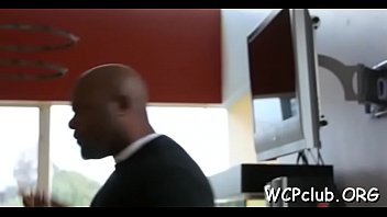 Preview 2 of Febby Twigs - Big tit white playgirl is having interracial sex with black man