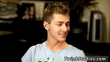 Preview 1 of Teen14 Com - Man with hole in his pant gay porn Brice Carchum&#039_s is bragging to