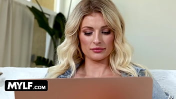 Preview 1 of Moms Mature Boy - Fuck Around,  Find Out! Racist Blonde Takes Her FIRST Big Black Dick
